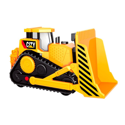 Машинка Big Motors Строительная техника Бульдозер Junfa Toys 998-49B